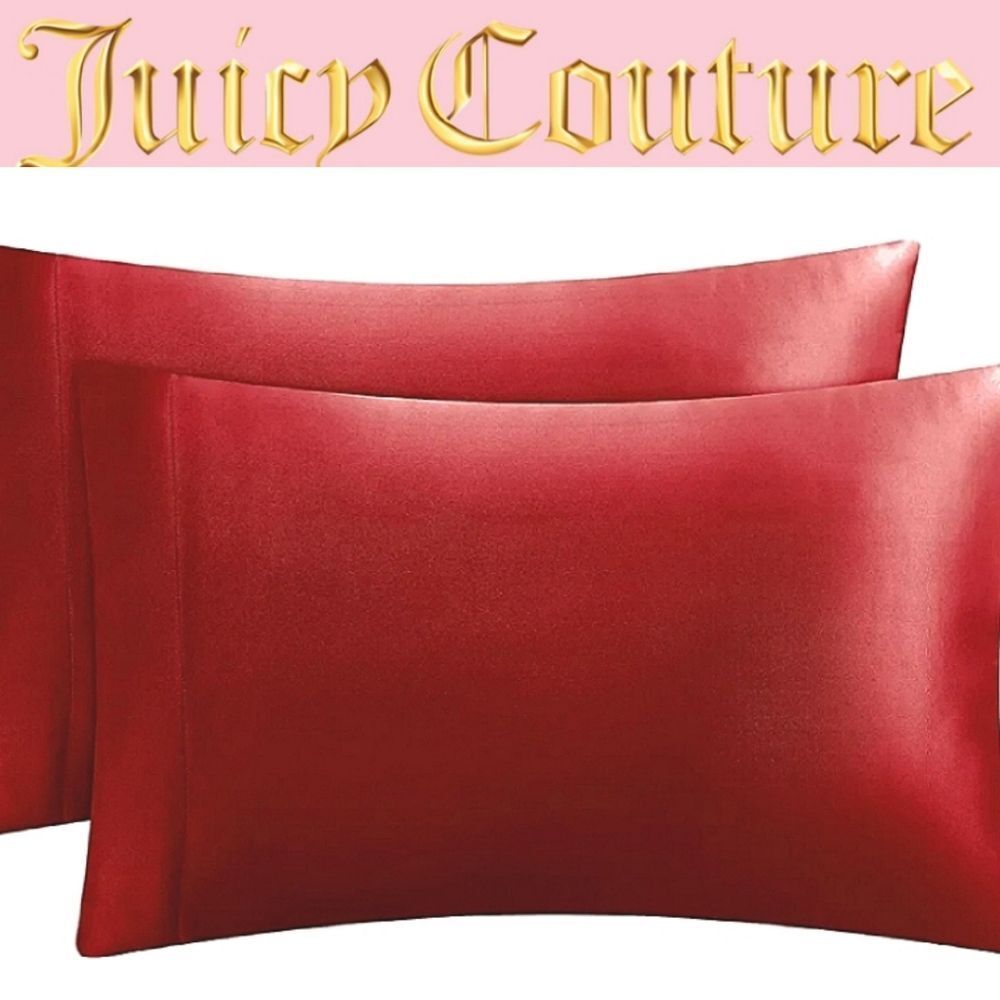 Juicy Couture Home The Rose Collection Satin Standard Pillowcases